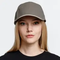 Бейсболка Long Beach, хаки с бежевым