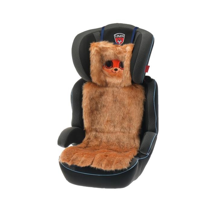 Накидка «АВТОНЯША» для детского автокресла, Лисичка, рыжая Накидка «АВТОНЯША» для детского автокресла, Лисичка, рыжая