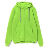 Толстовка на молнии с капюшоном Siverga Heavy, зеленое яблоко, размер L Толстовка на молнии с капюшоном Siverga Heavy, зеленое яблоко, размер L