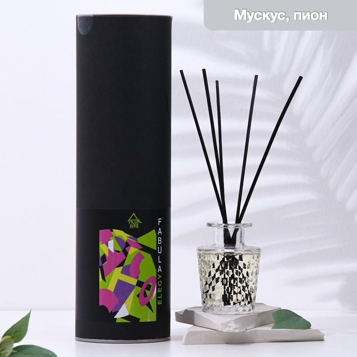 Диффузор ароматический Диффузор ароматический "Fabula Elegy", 100 мл, мускус и пион