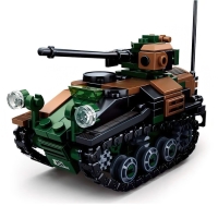 Конструктор Модельки &laquo;Танк&raquo;, 2 варианта сборки, 245 деталей