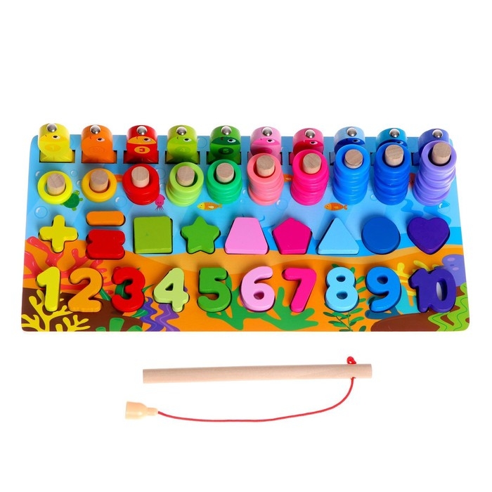 Набор для изучения счёта 4 в 1, 30 &times; 14,5 &times; 10 см