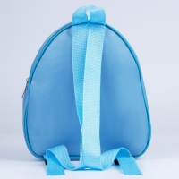 Рюкзак детский для девочки «Единорог», отдел на молнии, цвет голубой Рюкзак детский для девочки «Единорог», отдел на молнии, цвет голубой