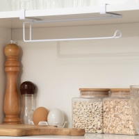 Держатель для полотенец навесной Доляна, 27&times;7,5&times;9,5 см, белый