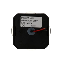 Светильник фасадный &laquo;Кубик&raquo;, FSD-064, 4 Вт, 3000К, 4 луча, IP65, 220 В, пластик, черный