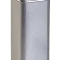 Коробка Pragmax High, прямоугольная, серебристая Коробка Pragmax High, прямоугольная, серебристая