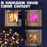 Деревянный конструктор &laquo;Панелька&raquo;, 93 детали, размер 12,5х26х11 см