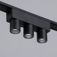 Светильник трековый ULTRA "Три бочонка" LED 6Вт 3000K-5700К CRI90 черный 12,2х2,6х5,5см Светильник трековый ULTRA "Три бочонка" LED 6Вт 3000K-5700К CRI90 черный 12,2х2,6х5,5см