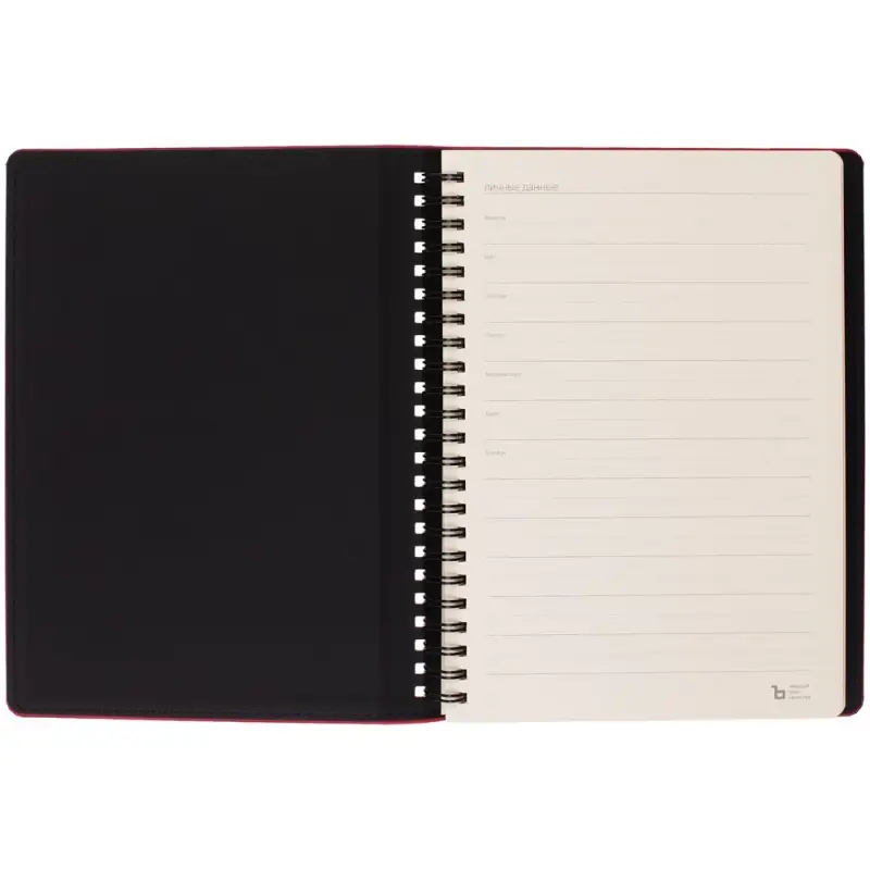 Ежедневник Spring Urban на заказ, недатированный, красный