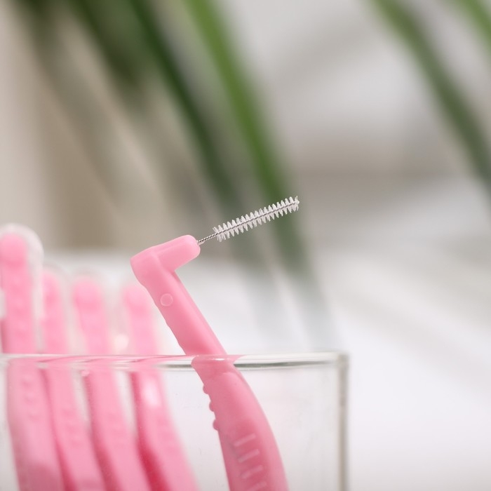 Ершики для брекетов и зубов, набор 20 шт., 0.6 мм Ершики для брекетов и зубов, набор 20 шт., 0.6 мм