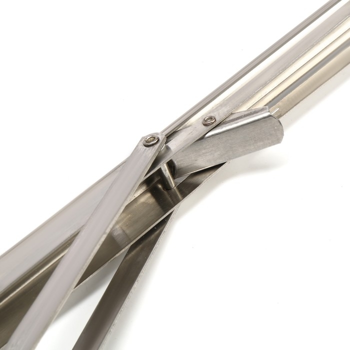 Кронштейн складной для столов и полок ТУНДРА, 2 шт., длина 500 мм, нержавеющая сталь Кронштейн складной для столов и полок ТУНДРА, 2 шт., длина 500 мм, нержавеющая сталь