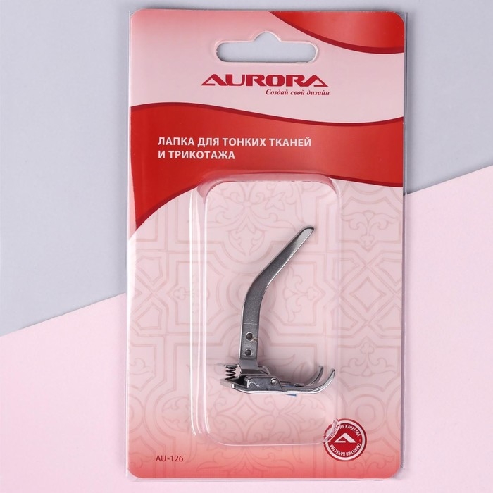 Лапка для швейных машин, для тонких тканей и трикотажа Лапка для швейных машин, для тонких тканей и трикотажа