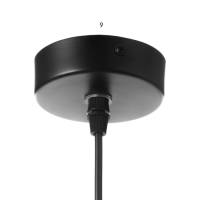 Светильник ЭкономСвет "Фламент" 1x40Вт E27 черный 16х16х26-78 см. Светильник ЭкономСвет "Фламент" 1x40Вт E27 черный 16х16х26-78 см.