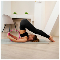 Йога-колесо «Лотос», 33×13 см, цвет розовый Йога-колесо «Лотос», 33×13 см, цвет розовый