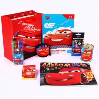 Подарочный набор для мальчика, 8 предметов, Тачки Подарочный набор для мальчика, 8 предметов, Тачки