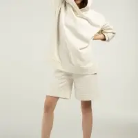 Худи унисекс H1, молочно-белое, размер XL/XXL