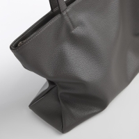 Сумка-шопер женская, TEXTURA, большой размер, цвет серый