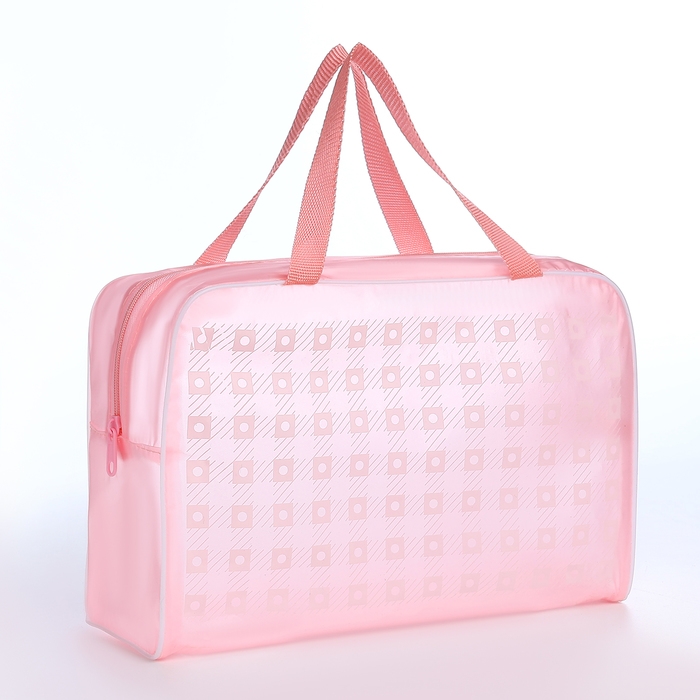 Косметичка на молнии, цвет розовый Косметичка на молнии, цвет розовый