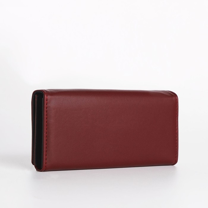 Кошелёк женский на магните, цвет бордовый Кошелёк женский на магните, цвет бордовый