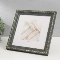 Фоторамка "МИРАМ" 20х20 см, 642998-22, зелёный (пластиковый экран)