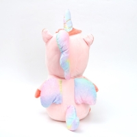 Мягкая игрушка &laquo;Единорог&raquo;, с пледом, цвет розовый