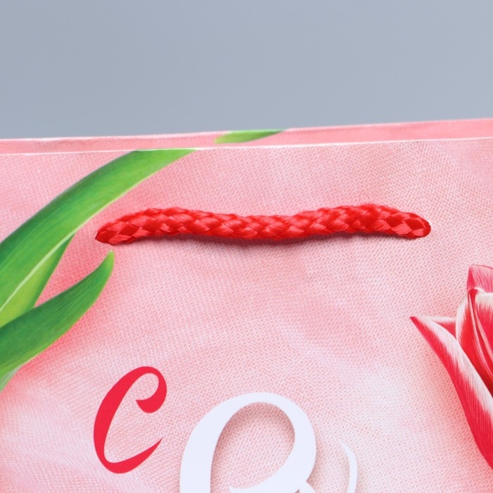 Пакет подарочный ламинированный горизонтальный, упаковка, &laquo;Краски весны&raquo;, MS 18 х 23 х 8 см