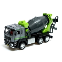Грузовик металлический «Бетон», инерция, свет и звук, подвижные детали Грузовик металлический «Бетон», инерция, свет и звук, подвижные детали