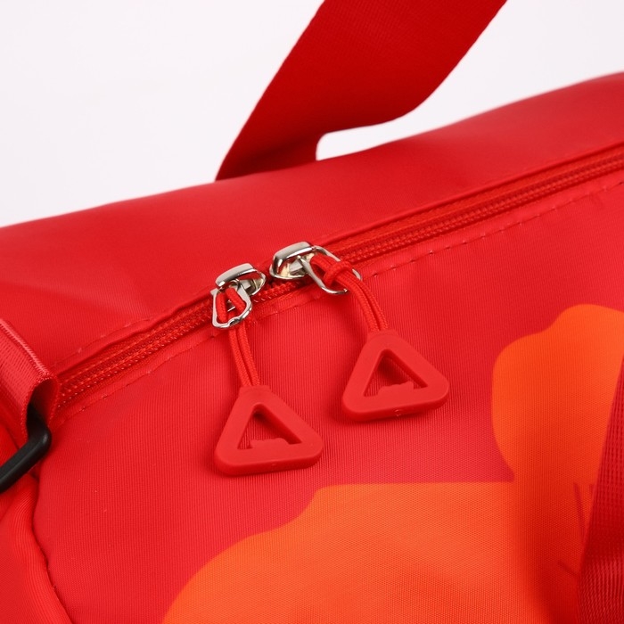 Сумка спортивная &laquo;RUSSIAN HOKEY&raquo;, 47 x 28 x 24 см, цвет красный