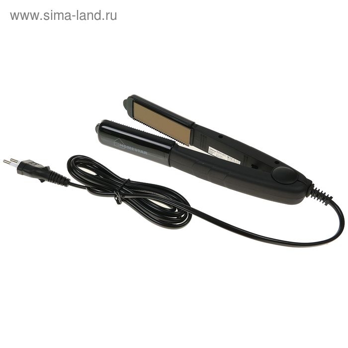 Выпрямитель HOMESTAR HS-8006, 35 Вт, алюминиевое покрытие, 220°С, черный Выпрямитель HOMESTAR HS-8006, 35 Вт, алюминиевое покрытие, 220°С, черный