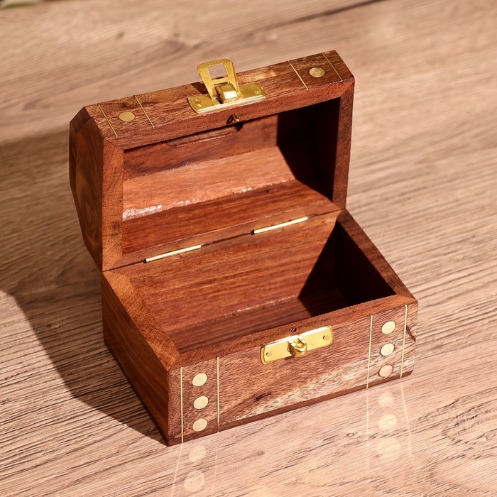 Копилка Копилка "Бокс" 11х7х7 см, дерево шишам