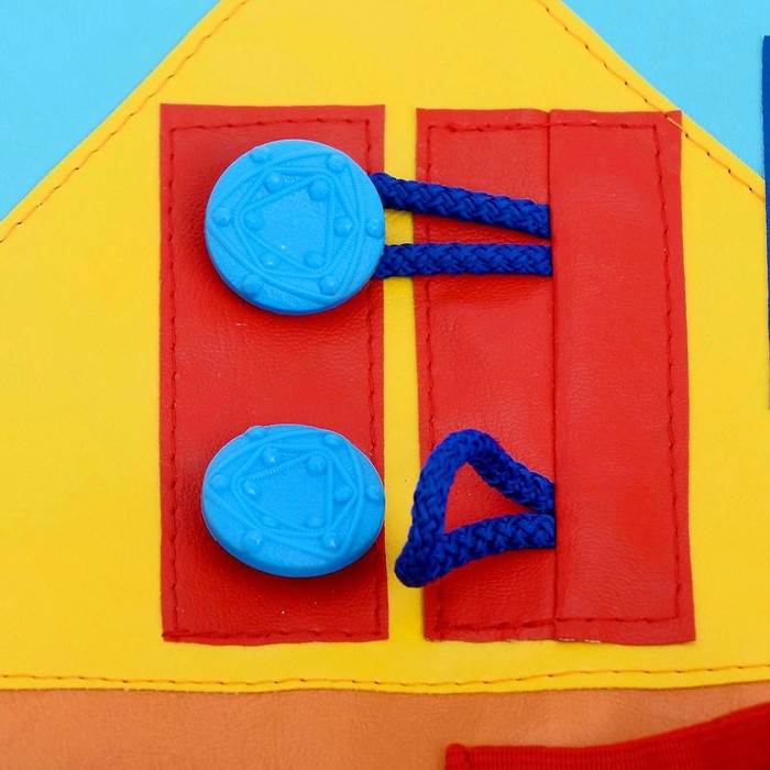 Коврик развивающий тактильный &laquo;Домик&raquo;, 60 &times; 50 см, по методике Монтессори