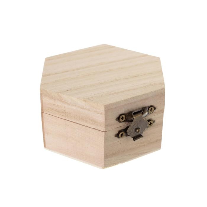 Шкатулка для росписи шестигранник 9х4,5х8 см Шкатулка для росписи шестигранник 9х4,5х8 см