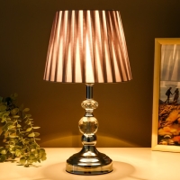 Настольная лампа 16884/1 Е27 40Вт хром 22х22х35 см RISALUX Настольная лампа 16884/1 Е27 40Вт хром 22х22х35 см RISALUX