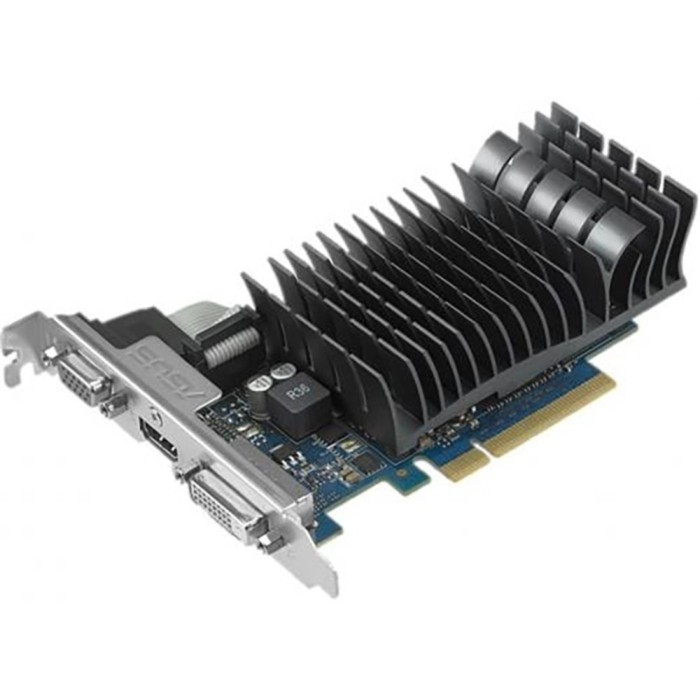 Видеокарта ASUS GEFORCE  GT730-SL-2GD5-BRK, 2 Гб, 64bit, GDDR5, DVI, HDMI, VGA