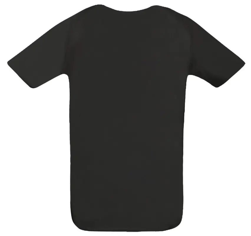 Футболка унисекс Sporty 140 черная, размер XL Футболка унисекс Sporty 140 черная, размер XL