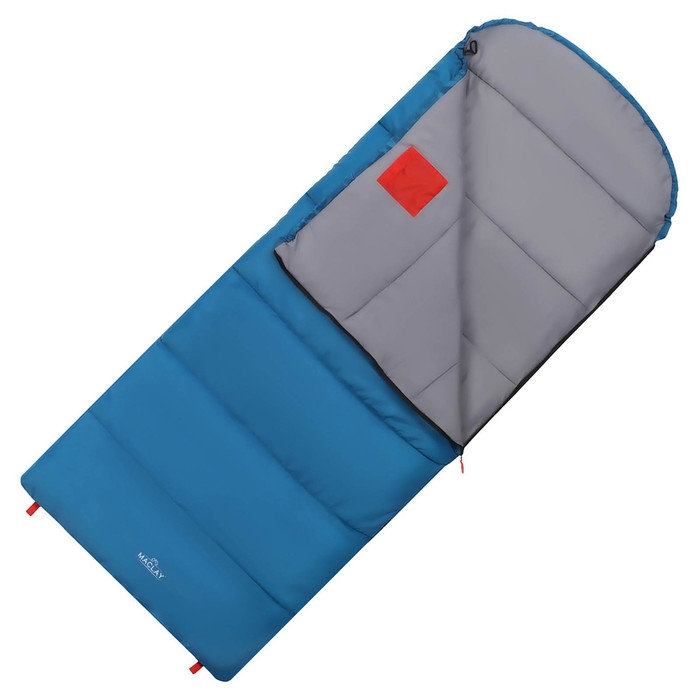 Спальный мешок maclay camping comfort cool, одеяло, 3 слоя, левый, 220х90 см, -5/+10&deg;С