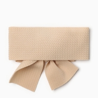 Повязка на голову Крошка Я &laquo;Бантик&raquo;, цв.беж р-р 46-48