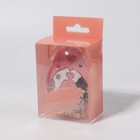 Расчёска - шейкер &laquo;Лапки&raquo;, 5,5 &times; 9 см, цвет розовый