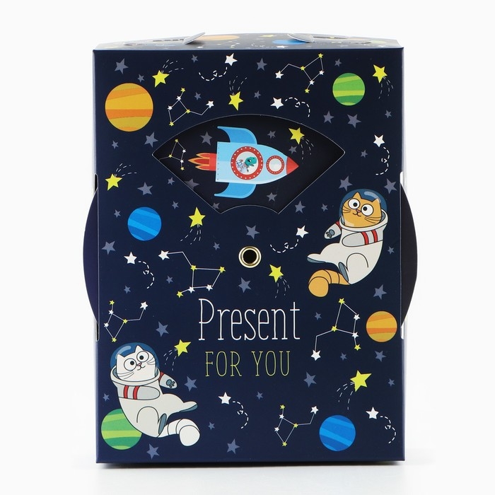 Коробка складная &laquo;Космос &raquo;, 16 х 12 х 5 см