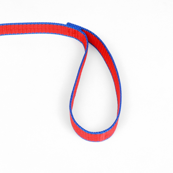 Поводок 5 м х 3 см, сине-красный Поводок 5 м х 3 см, сине-красный