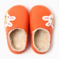 Тапочки детские, размер 26-27, цвет оранжевый Тапочки детские, размер 26-27, цвет оранжевый