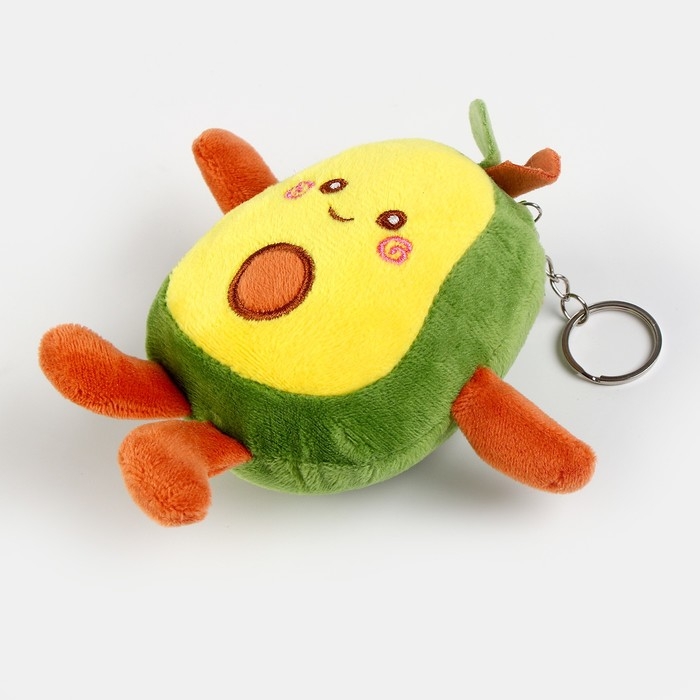Мягкая игрушка &laquo;Авокадо&raquo;, на брелоке, 10 см