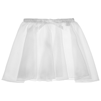 Юбка-солнце для гимнастики и танцев Grace Dance, р. 32-34, цвет белый