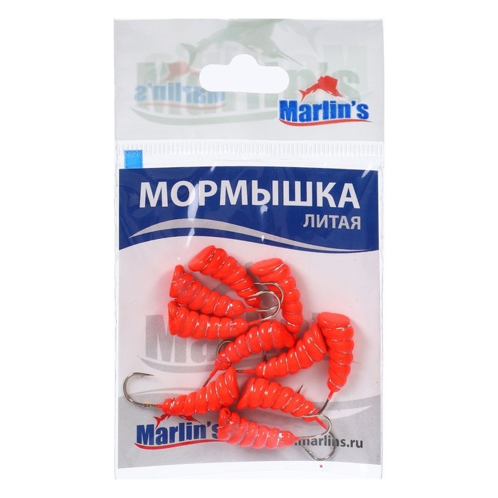Мормышка литая Marlin's ОСА №4, 3.10 г, 10 шт Мормышка литая Marlin's ОСА №4, 3.10 г, 10 шт