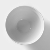 Пиала фарфоровая &laquo;Бельё&raquo;, 250 мл, цвет белый