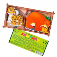 Набор «Хищники» на магнитах, в коробке 12 деталей Набор «Хищники» на магнитах, в коробке 12 деталей