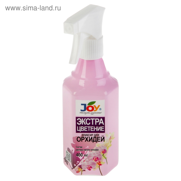 Спрей Эликсир для Орхидей JOY Экстра цветение, 400 мл Спрей Эликсир для Орхидей JOY Экстра цветение, 400 мл