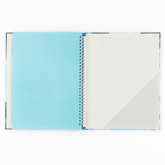 Ежедневник-смешбук на гребне Ежедневник-смешбук на гребне "Крещение нашего сыночка", твёрдая обложка, 23 листа