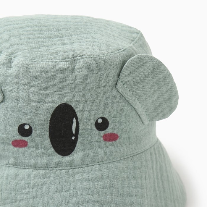 Панама детская, цвет темно-зеленый, размер 48 Панама детская, цвет темно-зеленый, размер 48