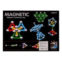 Конструктор магнитный, 62 детали Конструктор магнитный, 62 детали